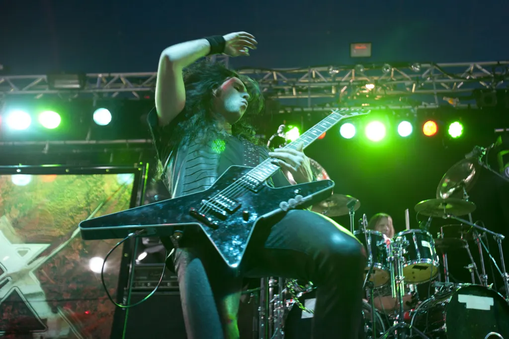 Megadeth performing at Sonisphere 2011